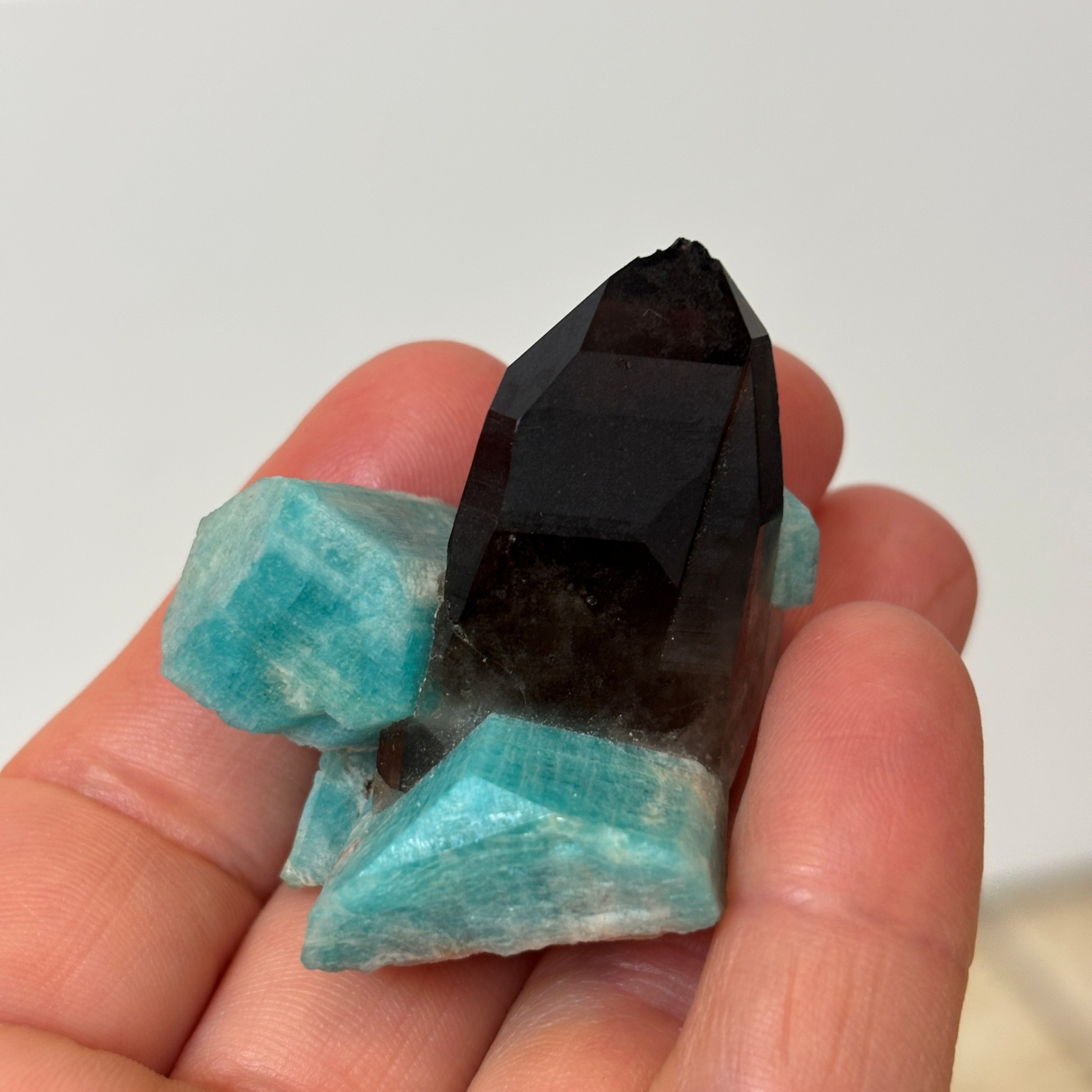 Amazonite and Smoky Quartz Specimen ~ Teller County, Colorado