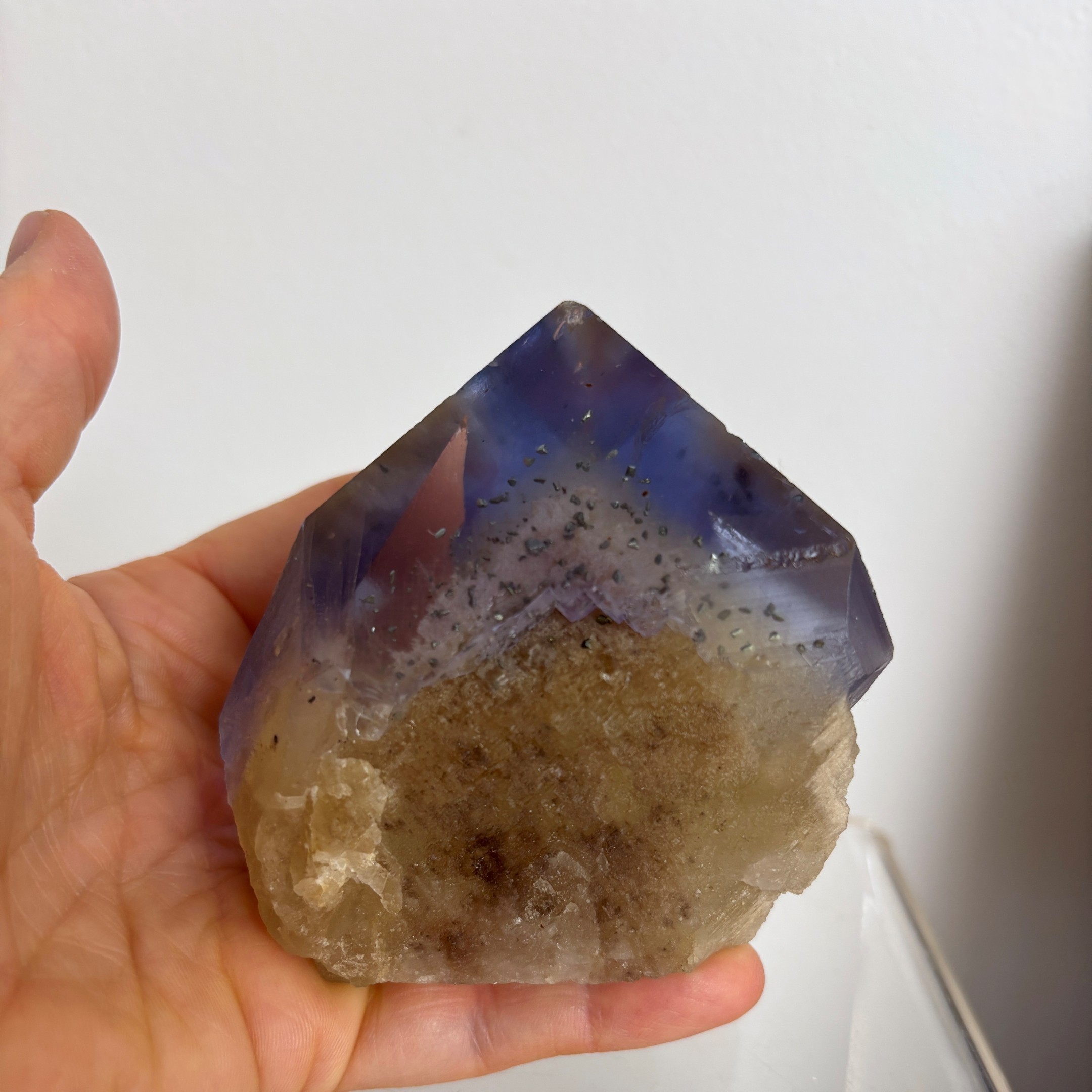 Blue and Yellow Zoned Fluorite Collector Specimen ~ Illinois - Image 8