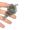 Amethyst Stalactite Slice, Vera Cruz Amethyst, and Quartz with Fuchsite Pendant - Image 3