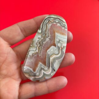 Crazy Lace Agate Slice/Cabochon/Worry Stone