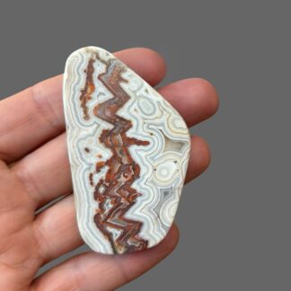 Crazy Lace Agate Slice/Cabochon/Worry Stone