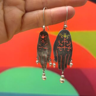 Hand Earrings by Maria Belen Nilson