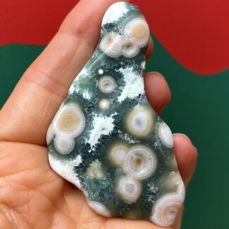 Ocean Jasper 8th Vein XL Tumbled Stone