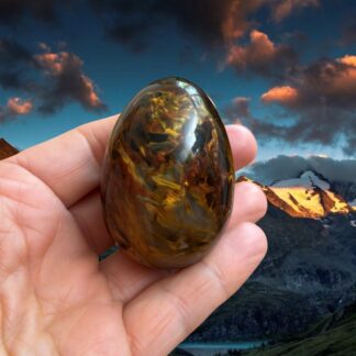 Pietersite Egg ~ Namibia ~ 89.6 Grams