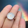 Rainbow Moonstone Moon Face Ring  ~ Adjustable Size - Image 3