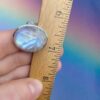 Rainbow Moonstone Oval Ring  ~ Size 6 - Image 5