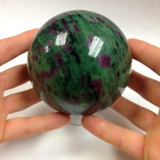 Ruby-Zoisite Sphere