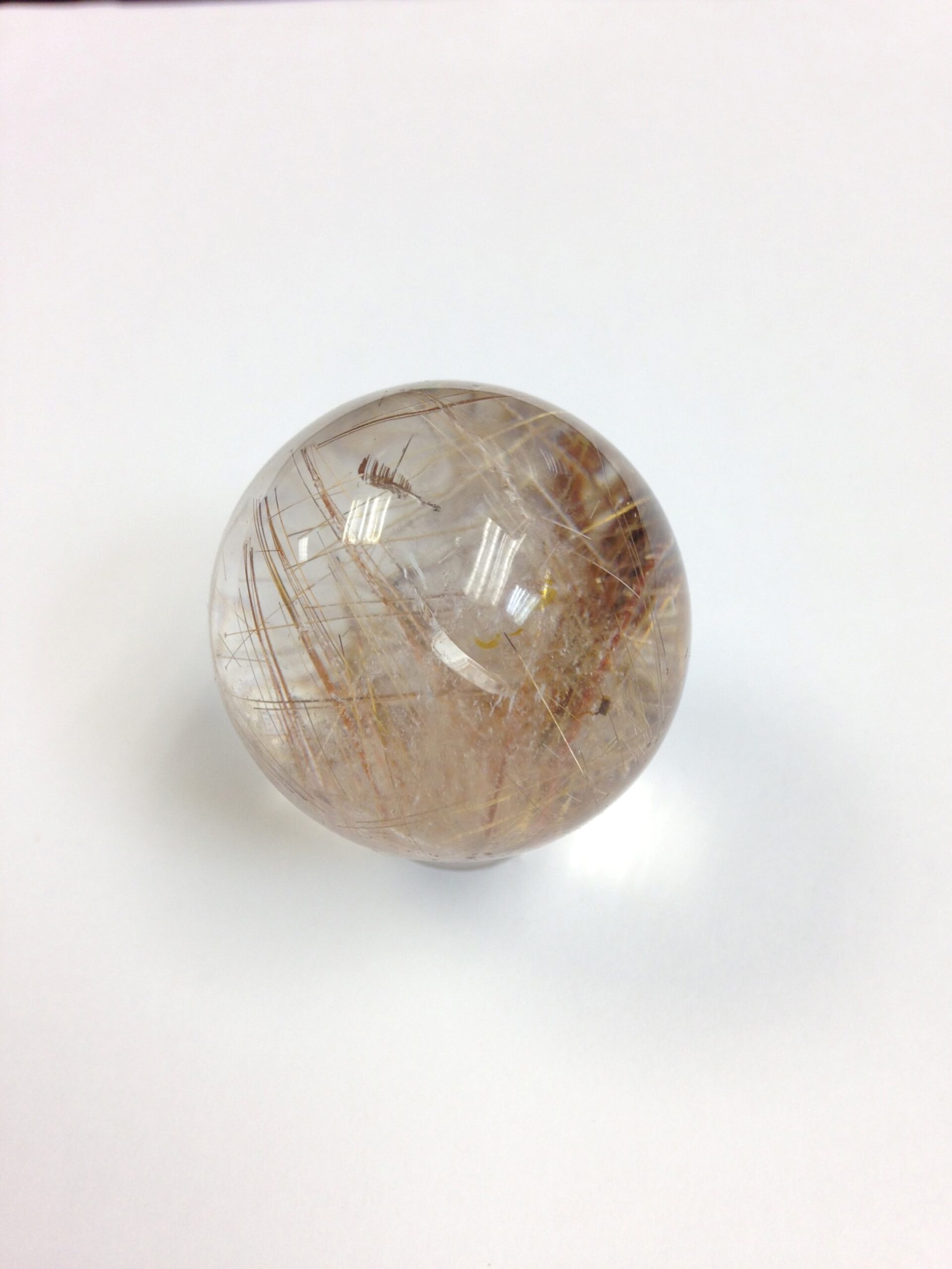 Geoclassics Rutilated Quartz Sphere