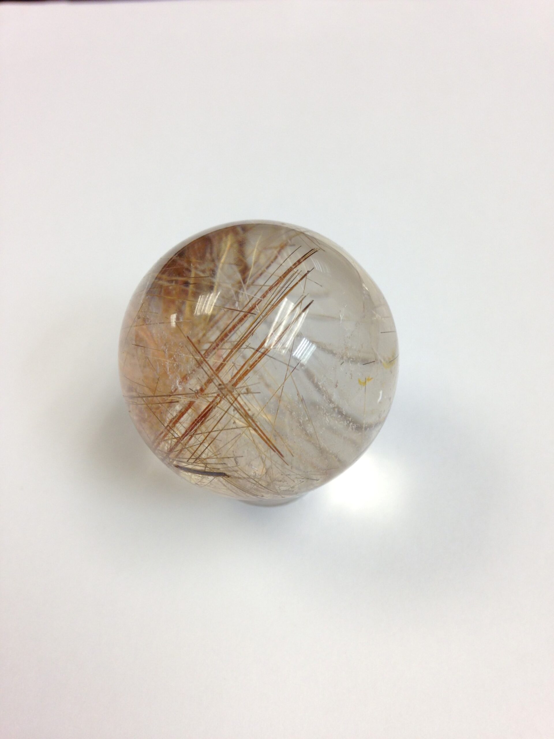 Geoclassics Rutilated Quartz Sphere