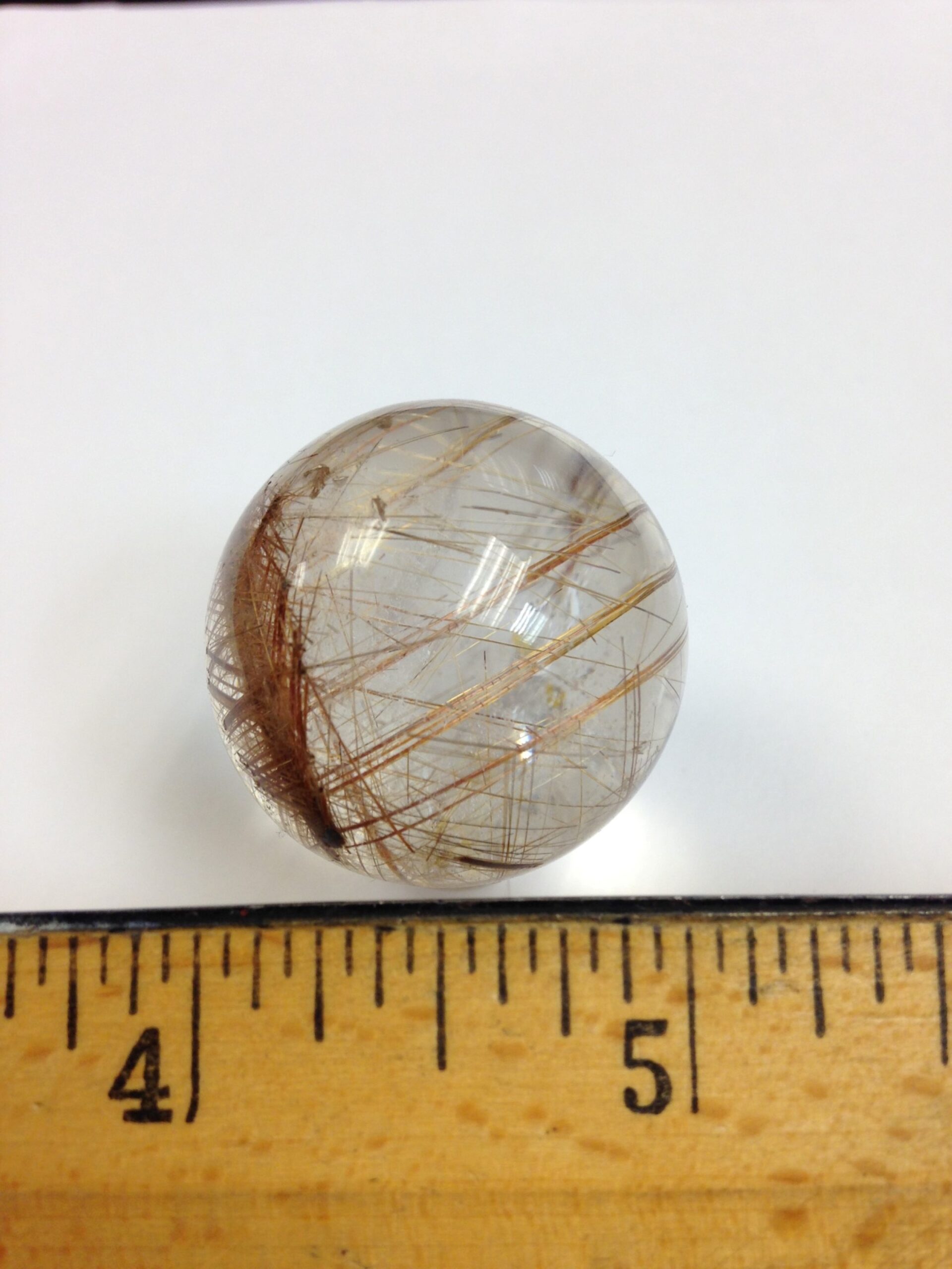 Geoclassics Rutilated Quartz Sphere