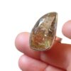 Faceted Rutilated Quartz Ring ~ Size 7¼