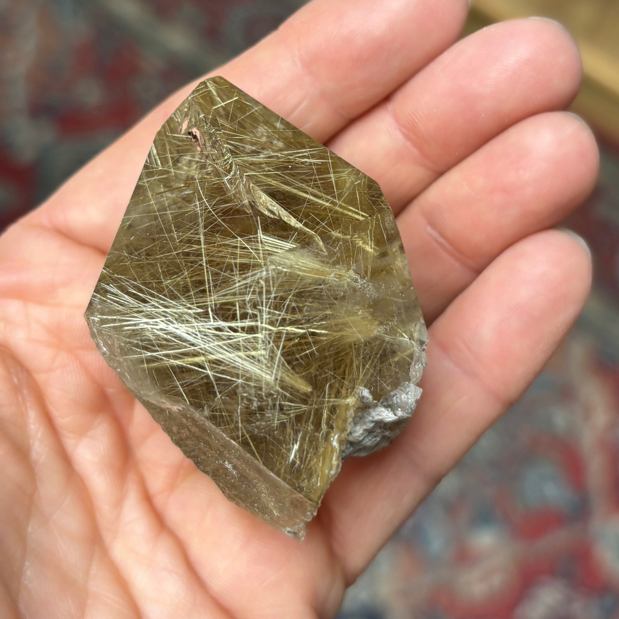 Natural Rutilated Smoky Quartz Crystal ~ Collector Specimen from Bahia, Brazil