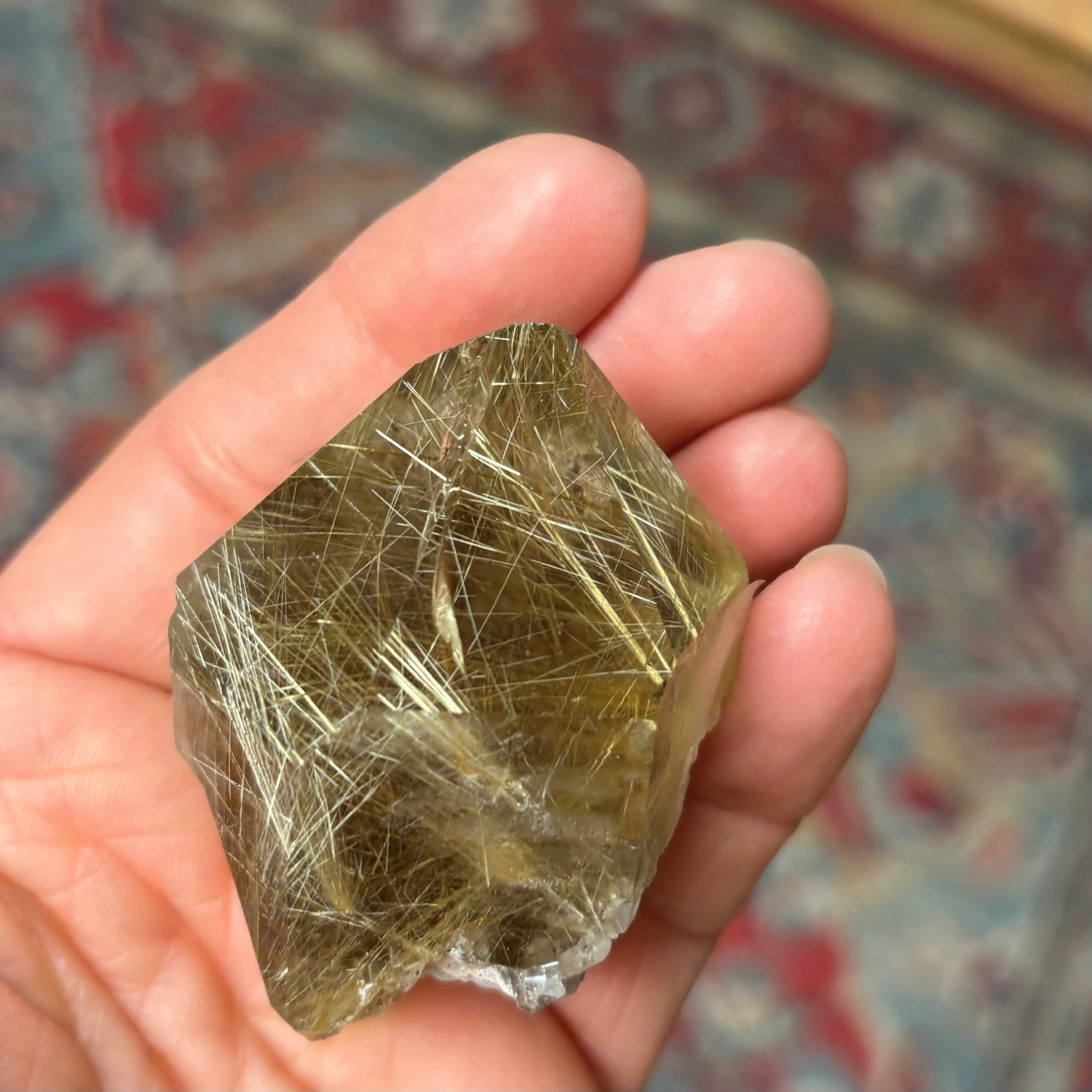 Natural Rutilated Smoky Quartz Crystal ~ Collector Specimen from Bahia, Brazil - Image 2