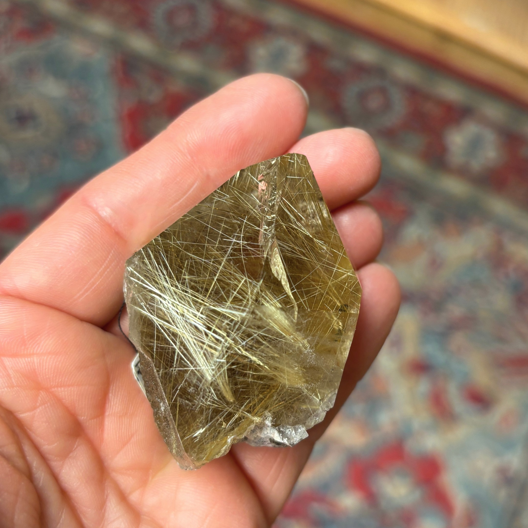 Natural Rutilated Smoky Quartz Crystal ~ Collector Specimen from Bahia, Brazil - Image 3
