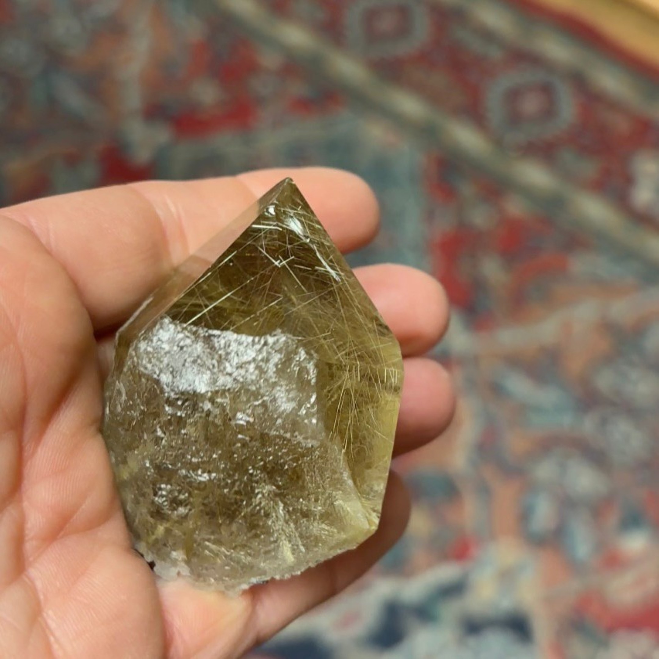 Natural Rutilated Smoky Quartz Crystal ~ Collector Specimen from Bahia, Brazil - Image 4