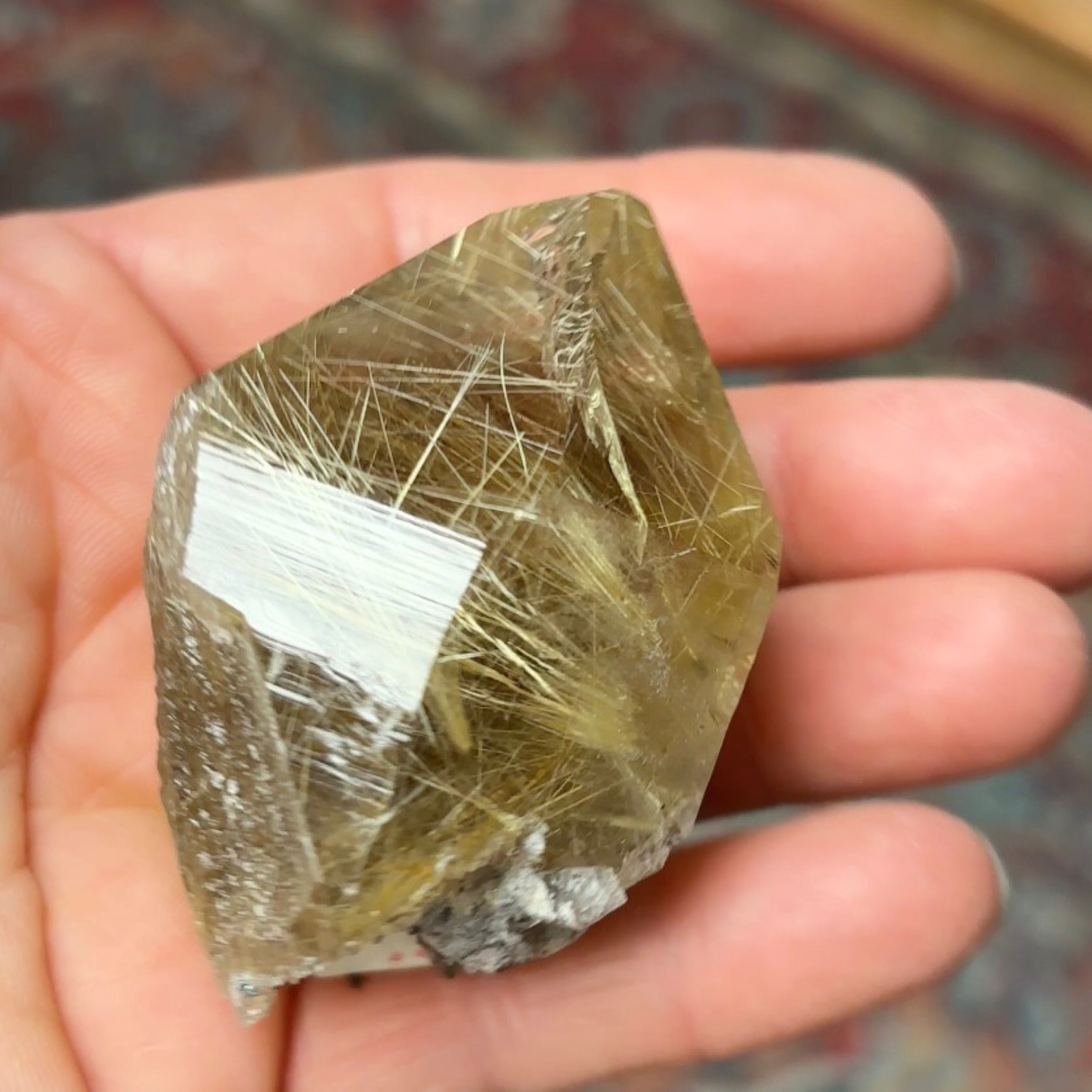 Natural Rutilated Smoky Quartz Crystal ~ Collector Specimen from Bahia, Brazil - Image 5