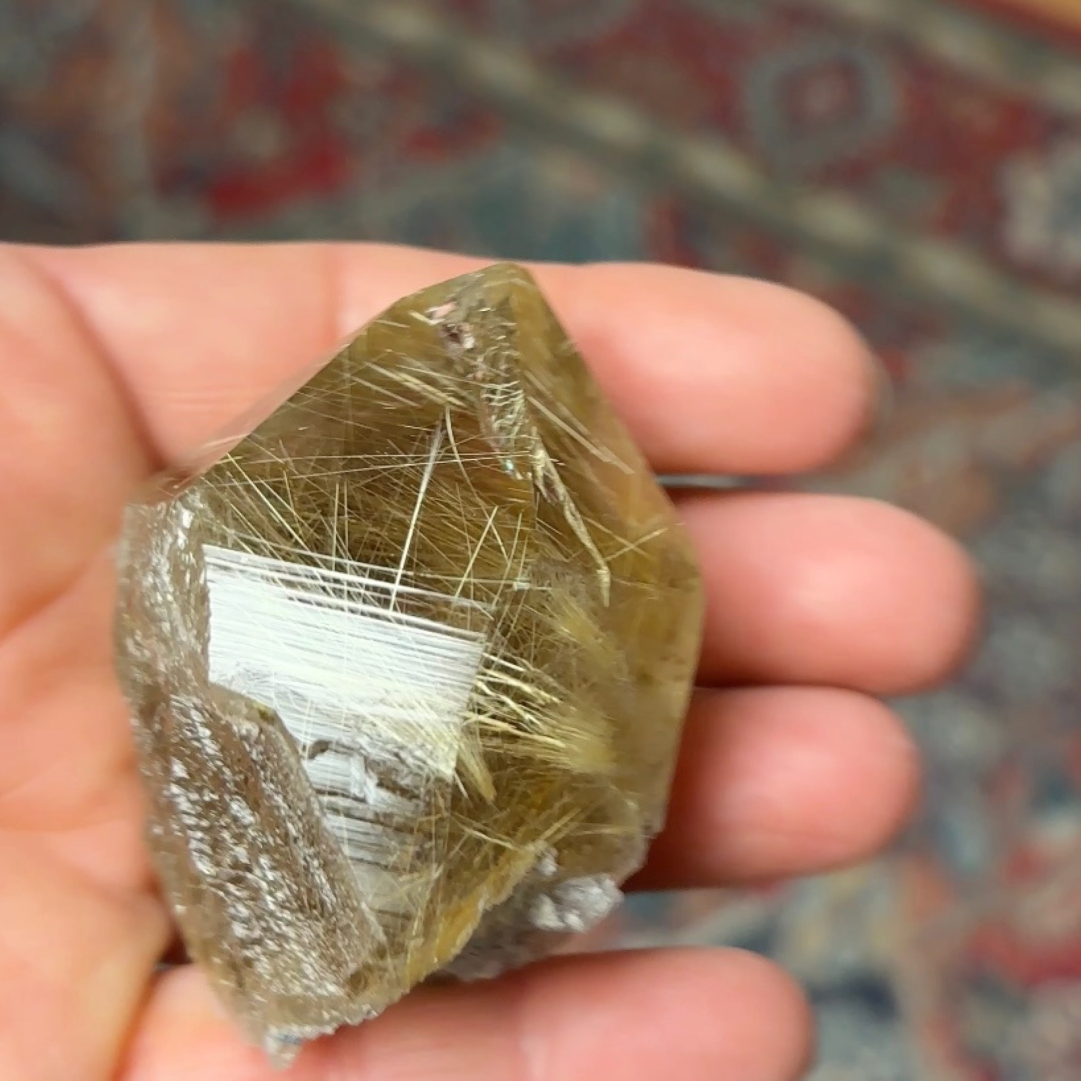 Natural Rutilated Smoky Quartz Crystal ~ Collector Specimen from Bahia, Brazil - Image 6