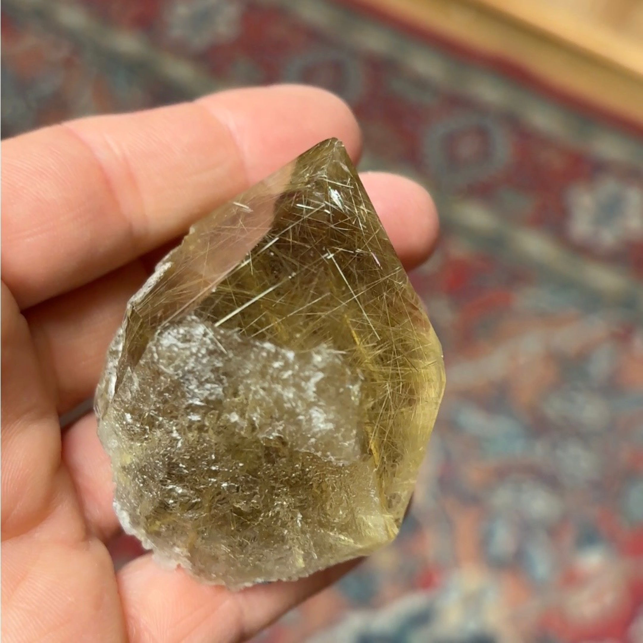 Natural Rutilated Smoky Quartz Crystal ~ Collector Specimen from Bahia, Brazil - Image 7