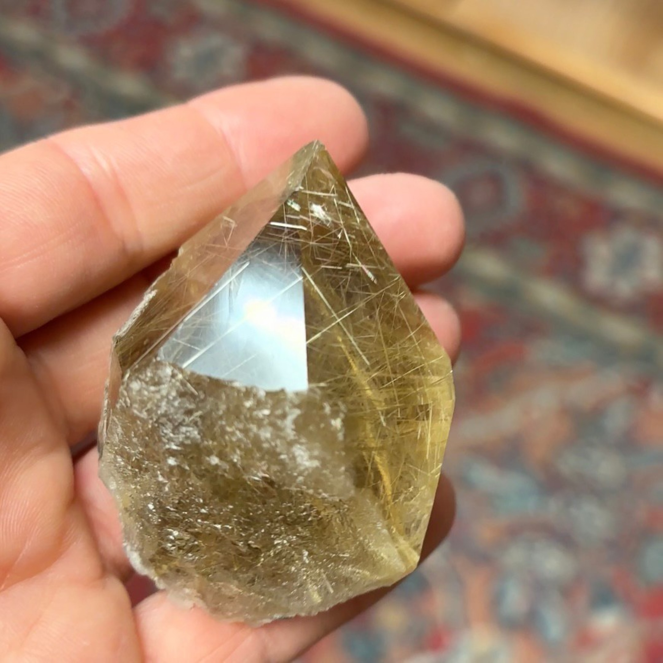 Natural Rutilated Smoky Quartz Crystal ~ Collector Specimen from Bahia, Brazil - Image 8