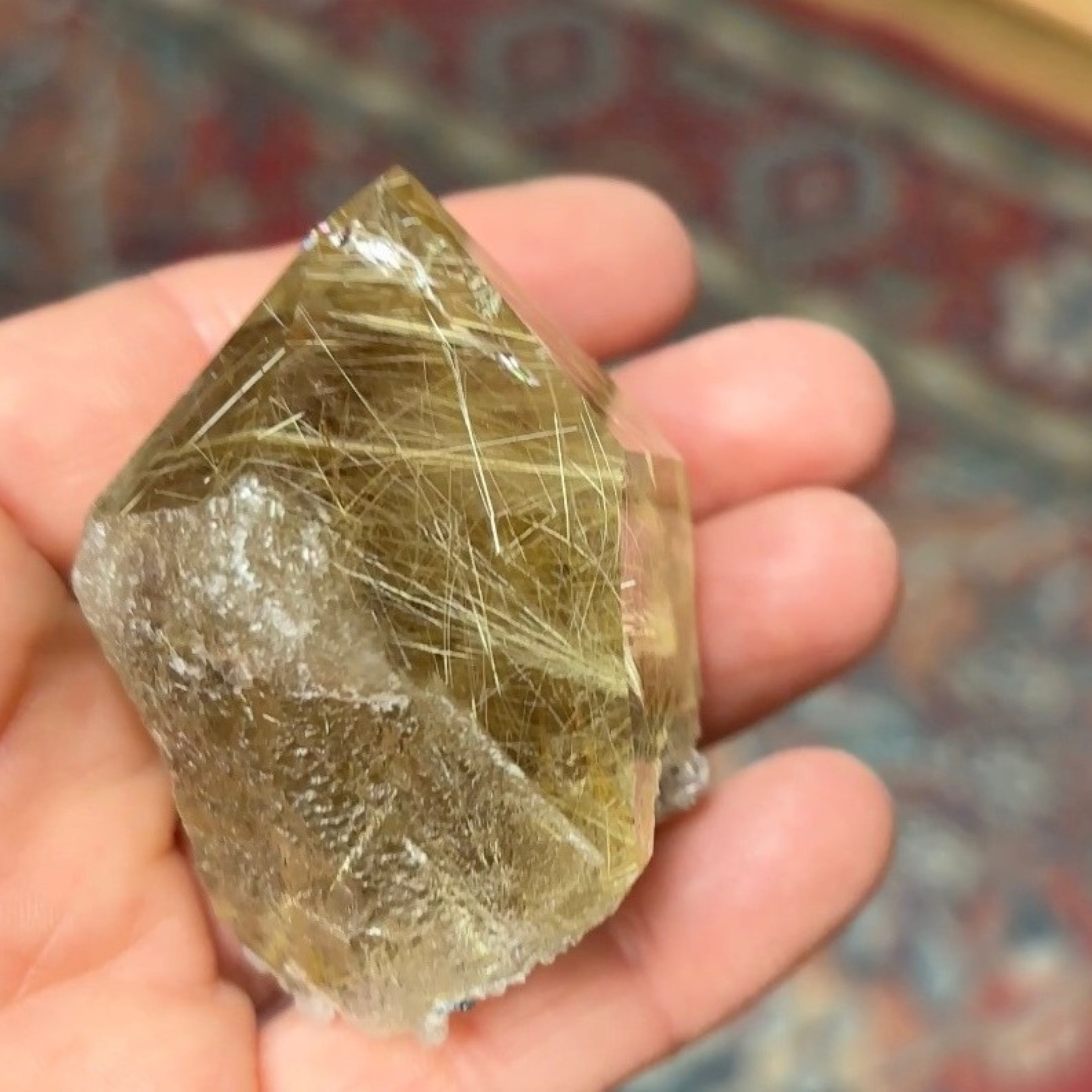 Natural Rutilated Smoky Quartz Crystal ~ Collector Specimen from Bahia, Brazil - Image 9