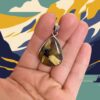 Star Rutilated Quartz Teardrop Pendant
