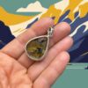 Star Rutilated Quartz Teardrop Pendant - Image 4
