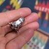 Steven Ruse Garnet and Moonstone Electroform Ring ~ Size 7½ - Image 4