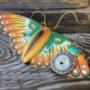 Turquoise and Quartz Stalactite Slice Pendant - Image 6